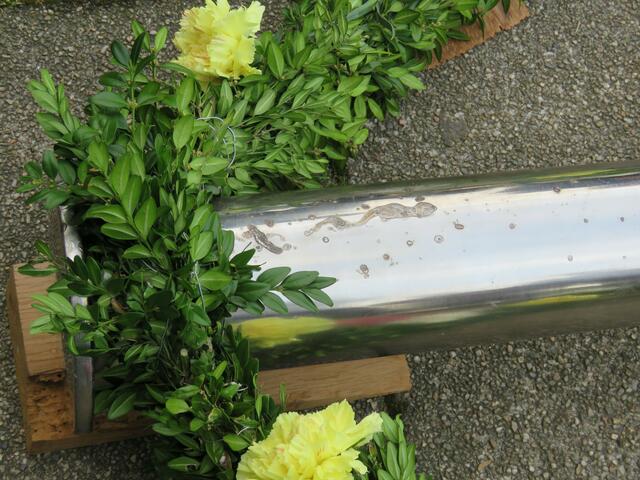 Spuren des Blitzeinschlages | Foto: Umbehaue