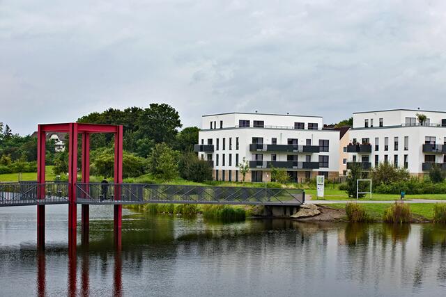 Bewohner sind eingezogen