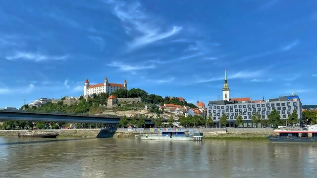 Ankunft in Bratislava...