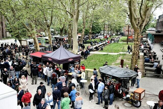 Flohmarkatmosphäre im CretaivQuartier Fürst Lepold. | Foto: Stachelhaus