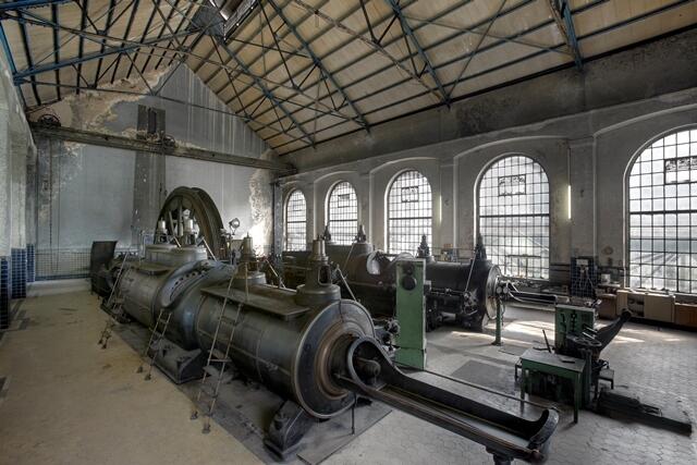 Die alte Dampfmaschine von Fürst Leopold. | Foto: Stachelhaus