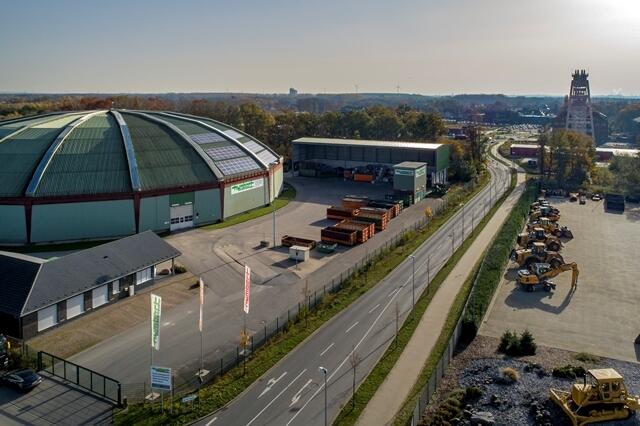 Biomasseproduzent in der alten Kohlenmischhalle von Fürst Leopold. | Foto: Stachelhaus