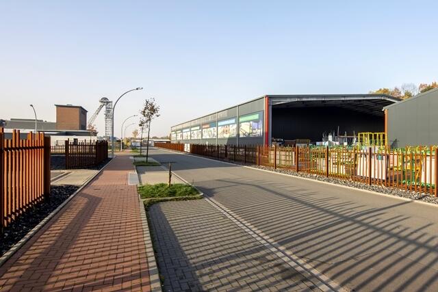 Gewerbehalle auf Fürst Leopold. | Foto: Stachelhaus