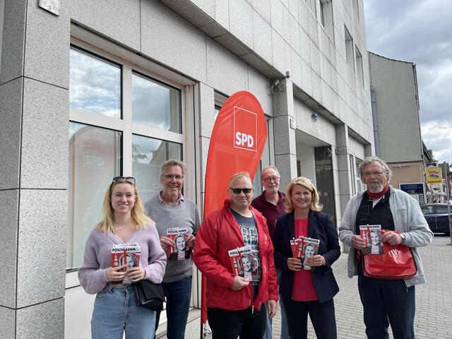 Die SPD Wickede gibt es an diesem Wochenende seit 120 Jahren. Derzeit sind die Sozialdemokraten als Wahlkämpfer vor der Bundestagswahl aktiv.