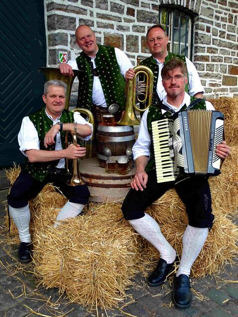 Die Wirtshausmusikanten treten im Sauerlandpark auf. Foto: Stadt Hemer