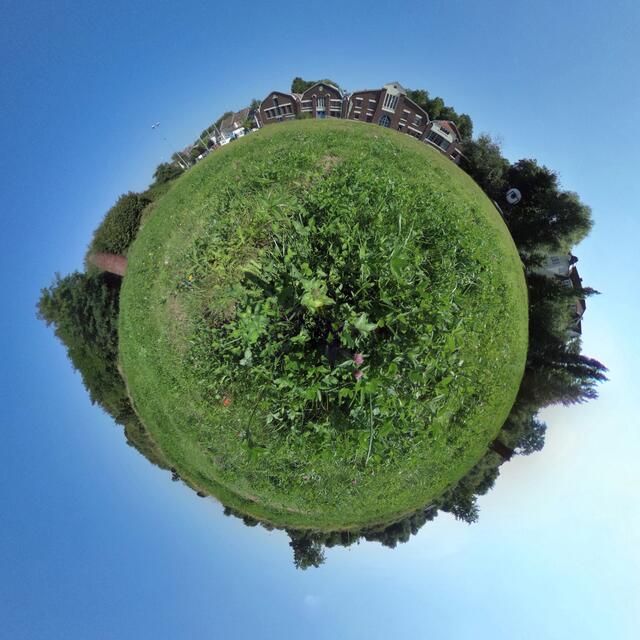 Die Flottmann Hallen, einfach mal als Kugelpanorama.