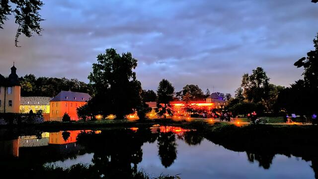 Zauberhafte Atmosphäre beim Lichtfestival