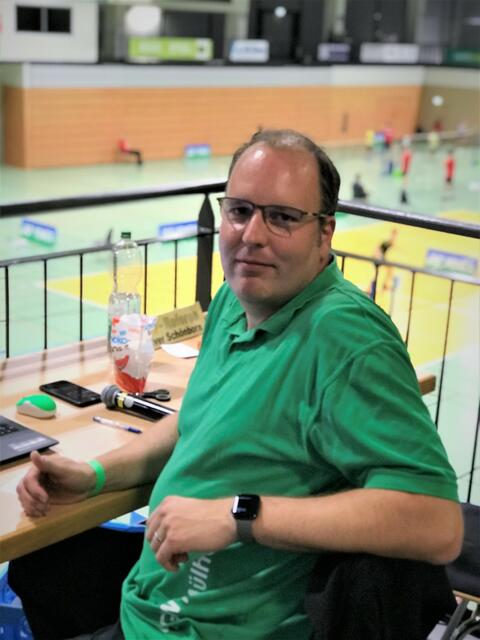 Sven Anstötz hat Erfahrung als Turnierleiter