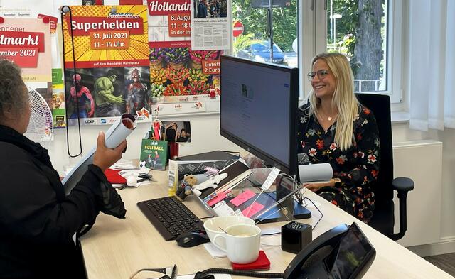 Das Team des StadtMarketings Menden ist immer mit Spaß und Engagement dabei. Foto: StadtMarketing Menden