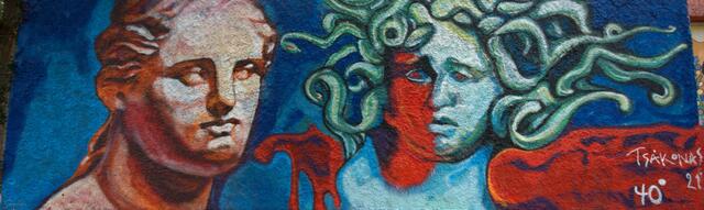 Aphrodite und Medusa - #kieferngoes40
Art ©Alexandros Tsakonas aus Griechenland - Höherweg 12, Düsseldorf