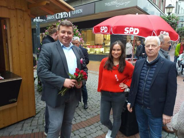 Sebastian Watermeier, Isabell Lowitzki und Markus Töns