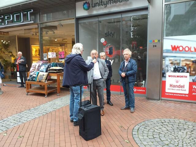 Karl-Martin Obermeier, Norbert - Walter - Borans und Joachim Poß.
