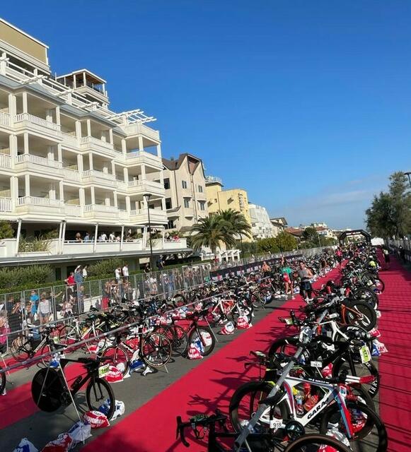 Fahrräder soweit das Auge reicht