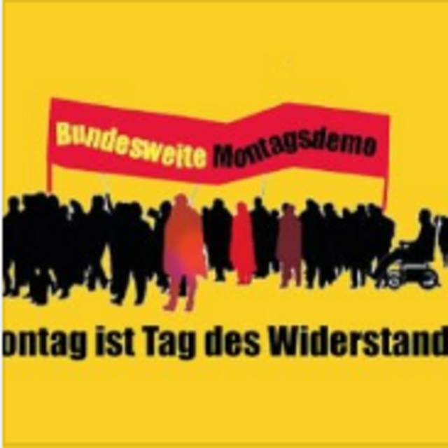 Logo der Bundesweiten Montagsdemo