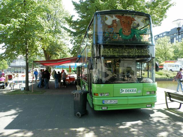 Das Spielbusprojektläuft vom 18. bis 22. Oktober auf dem Spielplatz im Stadtgarten. Foto: Archiv 