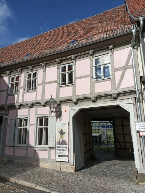 Eingang zum Museum LYONEL FEININGER GALERIE, Quedlinburg | Foto: Ivo Franz, Mülheimer Kunstverein KKRR