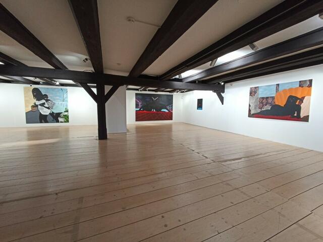 Kaiserring-Stipendiatin Zandile Tshabala
im Museum Mönchehaus, Goslar | Foto: ClaudiaBeck, Mülheimer Kunstverein