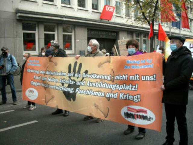 Herbstdemo 2020 in Düsseldorf