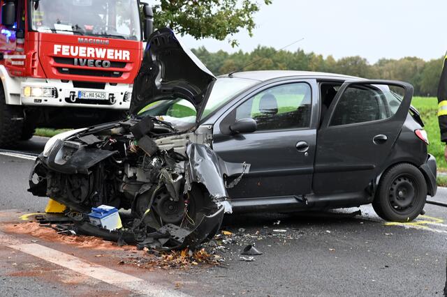 Am Donnerstagvormittag kam es in Haltern am See auf der Weseler Straße (B58), zwischen Jahnstraße und Granatstraße, zu einem Verkehrsunfall mit mehreren Verletzten und hohem Sachschaden. | Foto: Bludau