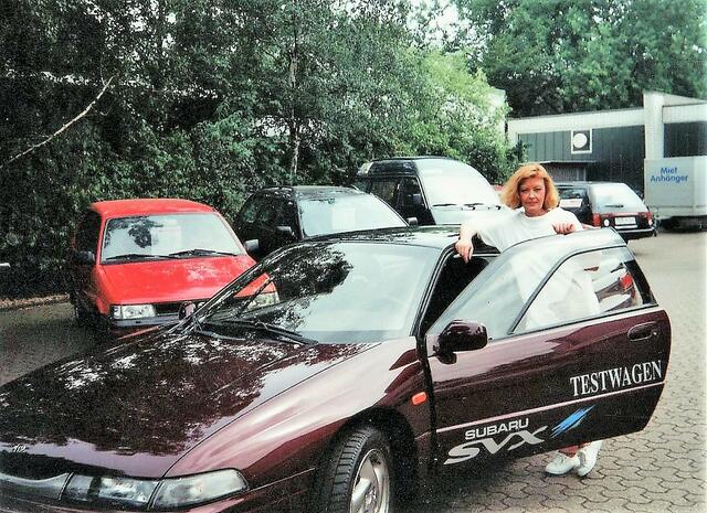 Christa Wingenter hat ihren Mann und die beiden Söhne unterstützt, wann und wo immer es ging.
Foto: Archiv Wingenter 
