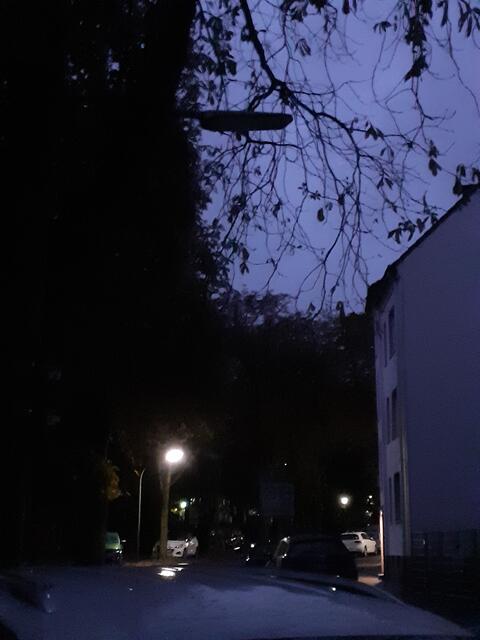 Hier eine Straße weiter " Im Romberg "