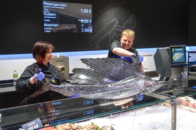 Frischer Fisch auf Basis der Nachhaltigkeit ist stets gefragt. | Foto: PR-Foto Köhring/SC