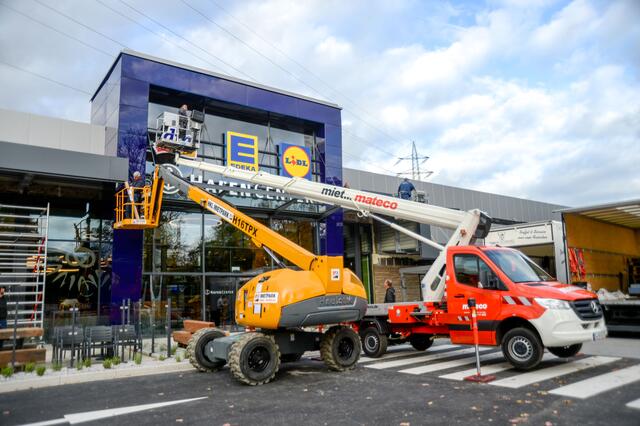Vor der Eröffnung am Donnerstag waren noch einige kleinere Arbeiten zu tätigen. | Foto: PR-Foto Köhring/SC