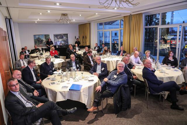 Rund 60 Gäste folgten der Einladung zum Wirtschaftsgespäch in Unna. Foto: IHK zu Dortmund/Oliver Schaper
