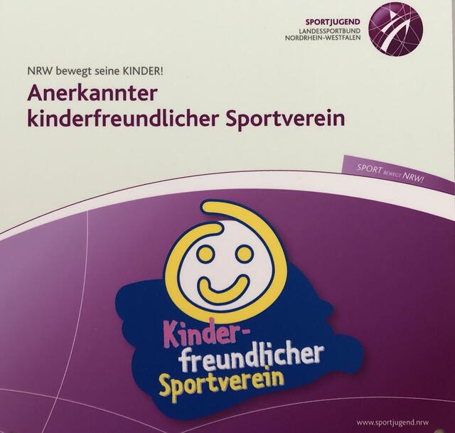 Die Auszeichnung für die Velberter SG