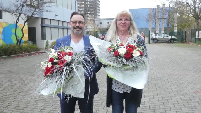 Werner Gollnick und Andrea Ivo.