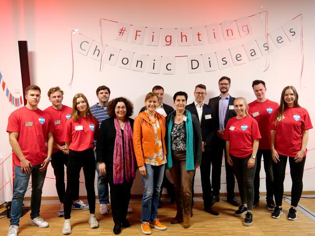 Das Team und die Jury des Wittener Preises für Gesundheitsvisionäre der Universität Witten/Herdecke.