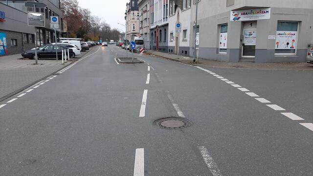 An der Kreuzung in der Keplerstraße Ecke Windmühlenstraße bringt eine Querungshilfe gar nichts.
