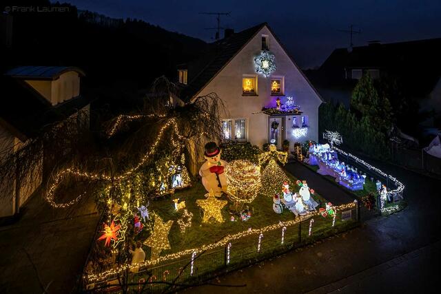 Weihnachtshaus Solingen beim Ehepaar Gier | Foto: Frank Laumen
