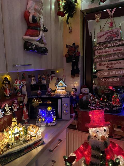 Küche im Weihnachtshaus Oberhausen 