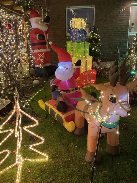 Garten im Weihnachtshaus Oberhausen 