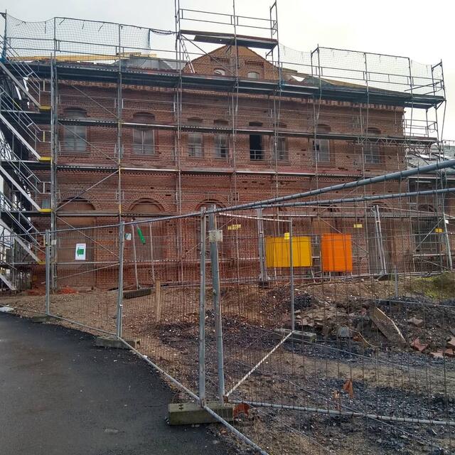 Impressionen vom Umbau Bahnhof Dorsten (Stand 19.12.2021)