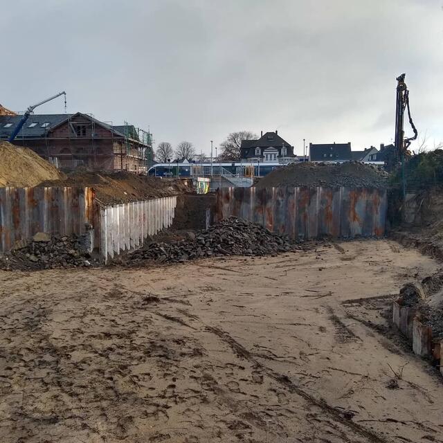 Impressionen vom Umbau Bahnhof Dorsten (Stand 19.12.2021)
