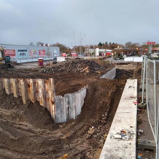 Impressionen vom Umbau Bahnhof Dorsten (Stand 19.12.2021)