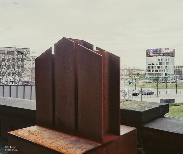 Februar 2021@ana... Blick auf den Funke Medien TURM