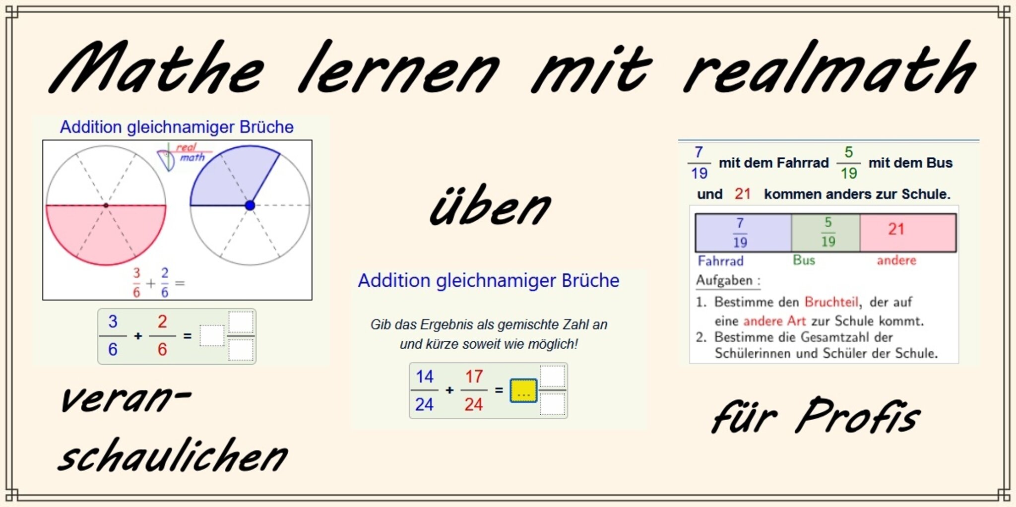 Endspurt zum Halbjahreszeugnis: Fit in Mathe mit realmath - Dortmund-Nord