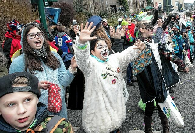 Der Straßenkarneval ist auch für den Nachwuchs der Höhepunkt der Session.