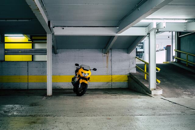 Passend geparkt - ob er oder sie auch ein Yellow Submarine besitzt?