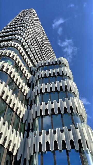 Das Ärzte- und Wohnhaus KM 740 (= Rheinkilometer 740) ist fast fertiggestellt.
. | Foto: © Margot Klütsch