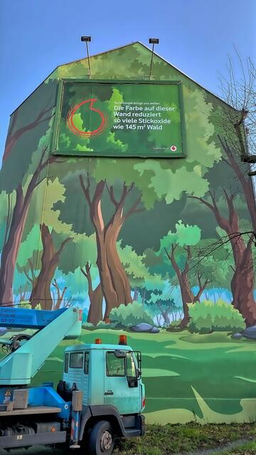 Wandbild Krefelder Straße. | Foto: © Margot Klütsch