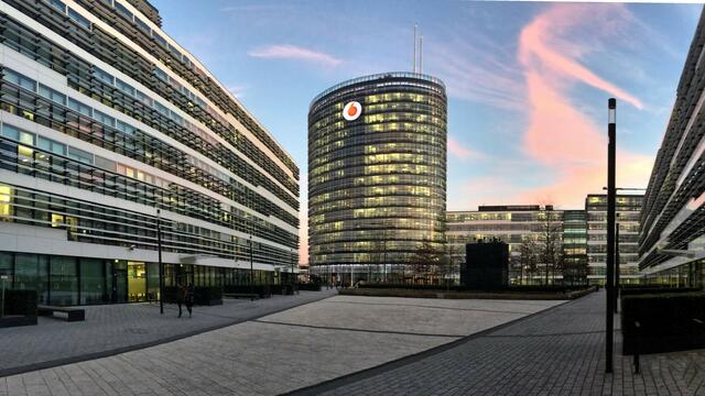 Vodafone Campus. Die Deutschland-Zentrale wurde 2012 feriggestellt.