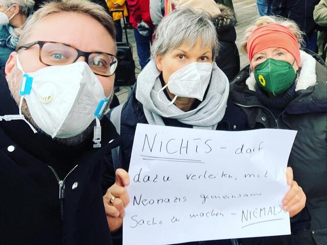 „ Nichts darf dazu verleiten, mit Neonazis gemeinsame Sache zu machen“, lautet die Botschaft der Bürger gegen Rechts aus Kamen und Bergkamen.