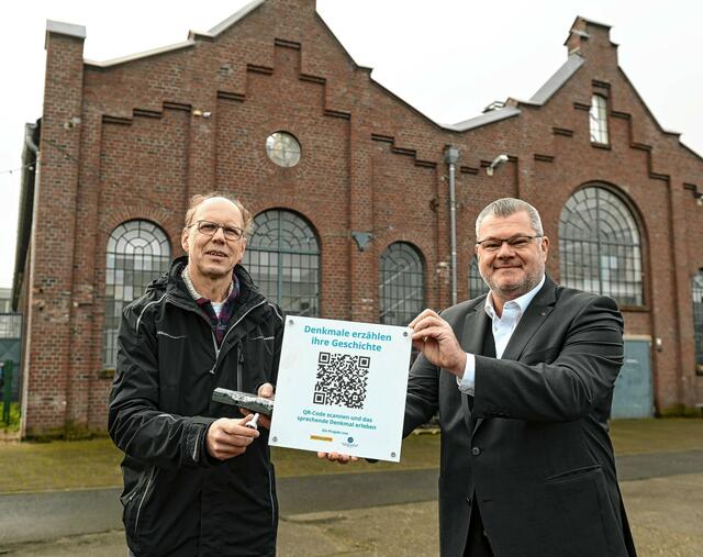 Vorstellung "Das Sprechende Denkmal" an der Alten Dreherei. | Foto: PR-Fotografie Köhring