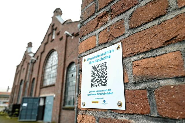 Vorstellung "Das Sprechende Denkmal" an der Alten Dreherei. | Foto: PR-Fotografie Köhring