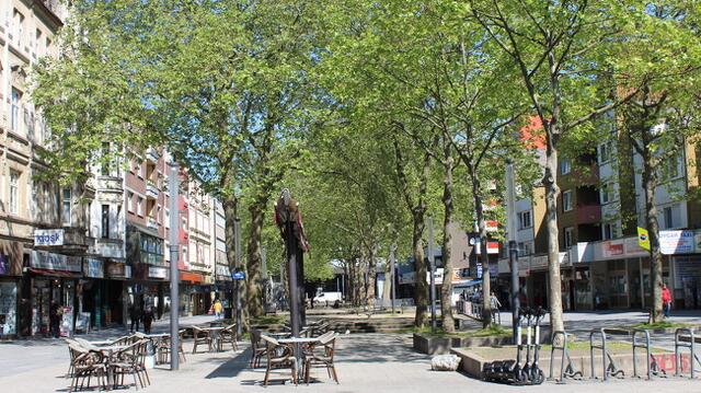 Das Quartier Neustadt - im Bild die Fußgängerzone Bochumer Straße - aktiv mitgestalten: das will der Gebietsbeirat, der kurz vor der Gründung steht und Mitstreiter sucht.