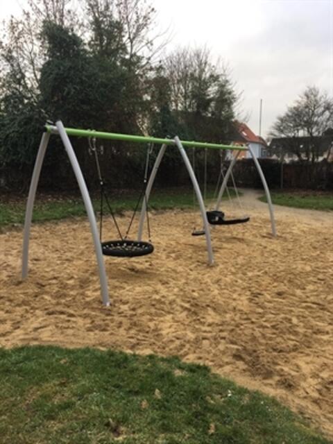 Der Spielplatz Am Dieken in Unna-Massen wurde mit neuen Spielgeräten ausgestattet. Foto: Kreisstadt Unna